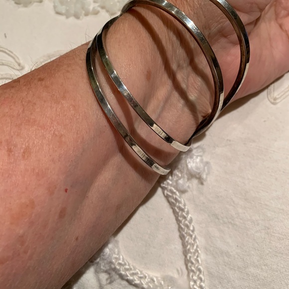 Vintage Artistic sterling silver bracelet - Picture 3 of 11